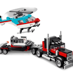 LEGO Creator 3-in-1 Flatbed Truck with Helicopter - Toy Polloi