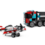 LEGO Creator 3-in-1 Flatbed Truck with Helicopter - Toy Polloi