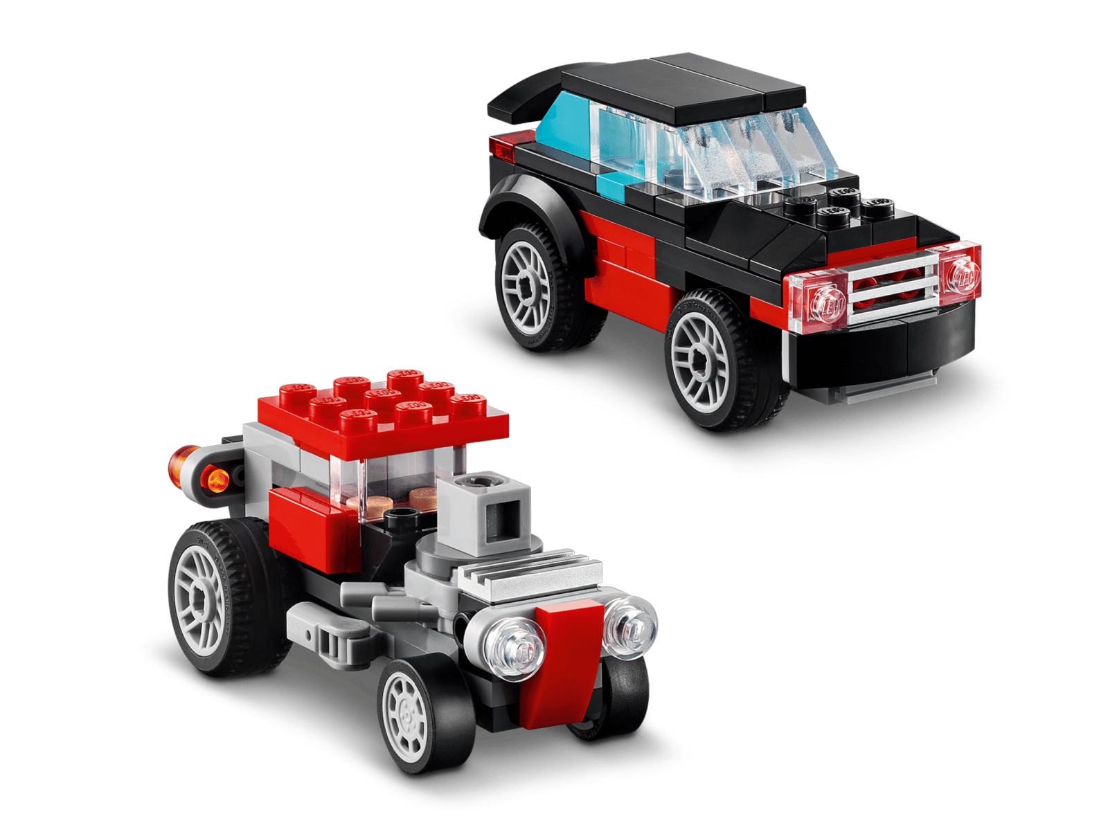 LEGO Creator 3-in-1 Flatbed Truck with Helicopter - Toy Polloi