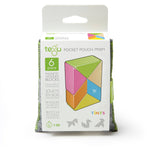 Pocket Pouch Prism - Magnetic Wooden Block Set: Tints - Toy Polloi