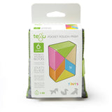 Pocket Pouch Prism - Magnetic Wooden Block Set: Tints - Toy Polloi