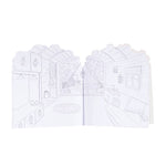 Box of 6 Coloring Books  & asstd Stickers The Big Family - Toy Polloi