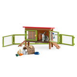 Schleich Rabbit Hutch Play Set - Toy Polloi