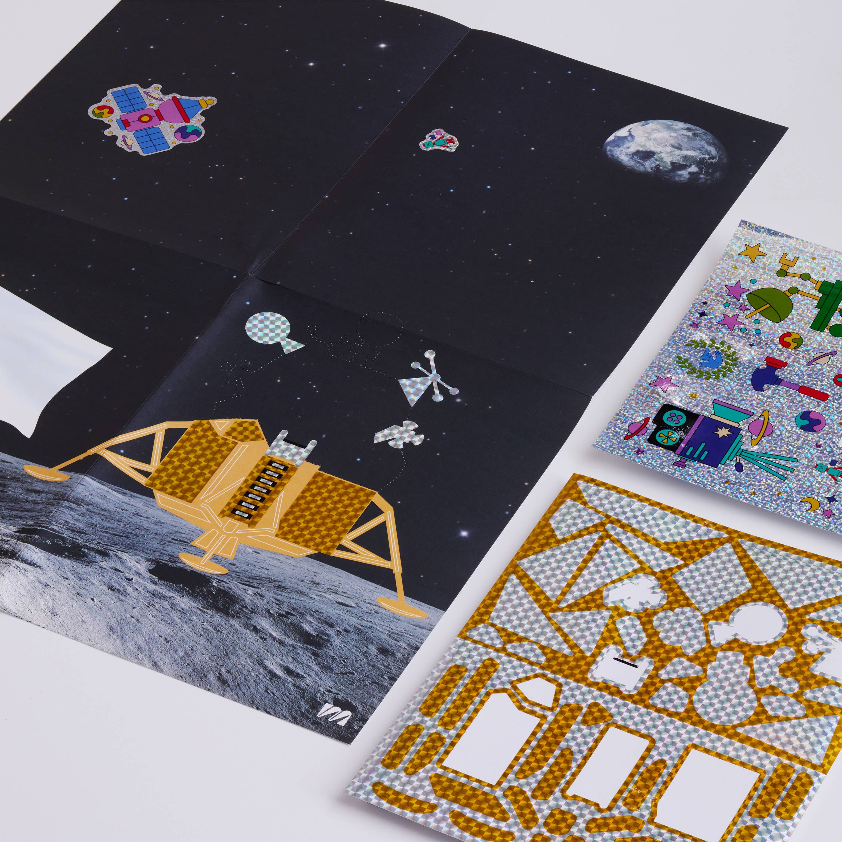 VOL 2 — MOON Sticker Based Art Pack - Toy Polloi