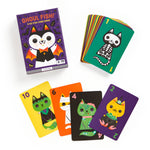 Image of Ghoul Fish! card game by Chronicle Books, featuring vibrant game cards with spooky and fun illustrations.