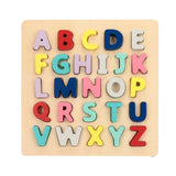 Classic Wooden Alphabet Learning Puzzle