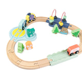 Jungle Theme Wooden Train Set