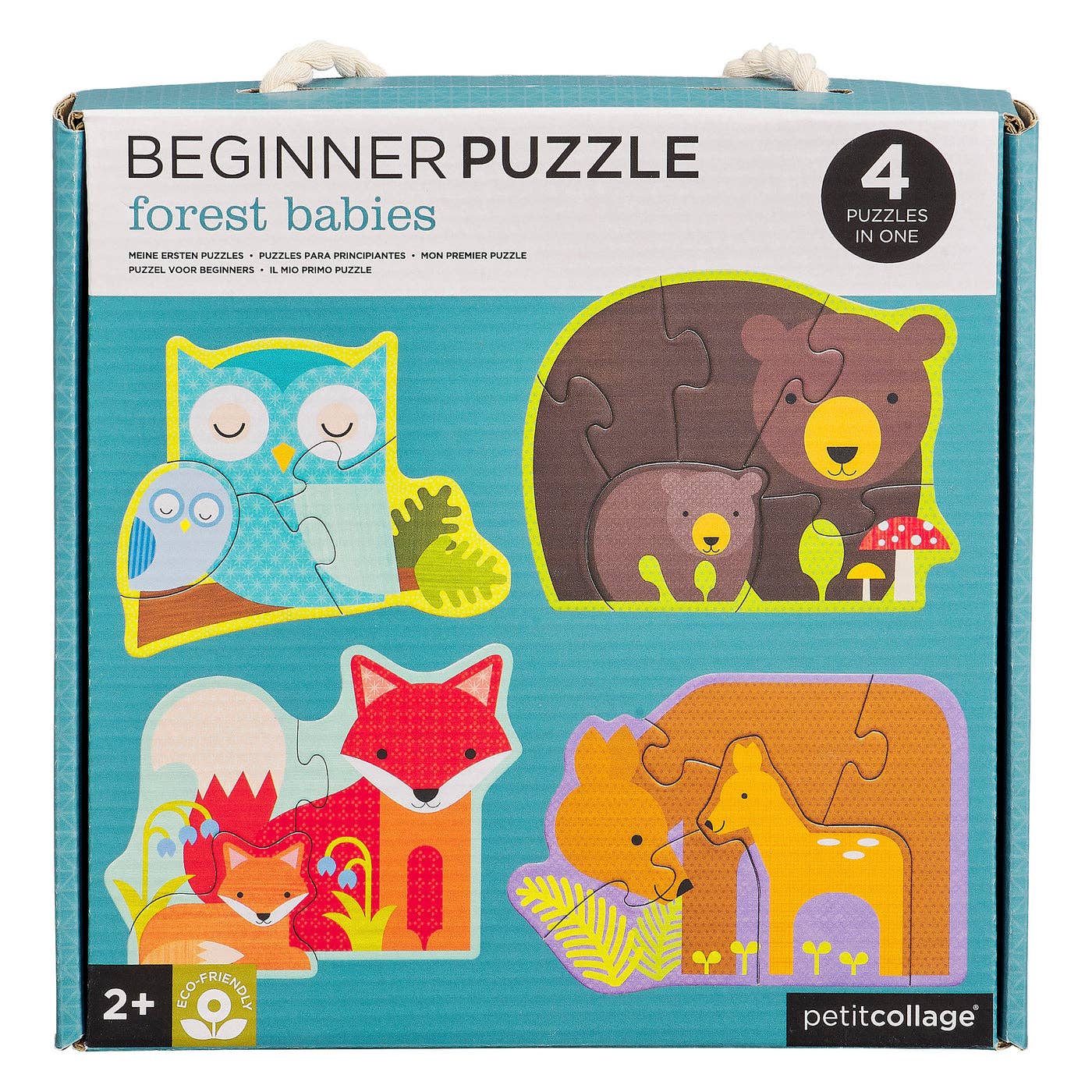 Forest Babies Beginner Puzzle - Toy Polloi