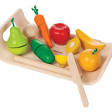 Assorted Fruit And Vegetable Wood Toy for Kids - Toy Polloi