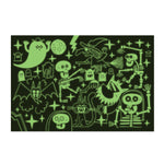 Haunted Graveyard 100 Piece Glow in the Dark Puzzle - Toy Polloi