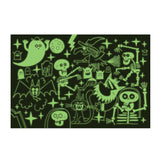 Haunted Graveyard 100 Piece Glow in the Dark Puzzle - Toy Polloi