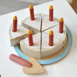 Wooden Party Cake Set