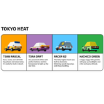 Candycar Toons 4-Pack: Tokyo Heat - Toy Polloi