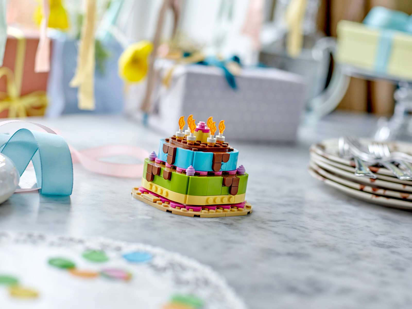 LEGO Birthday Party Cake Set