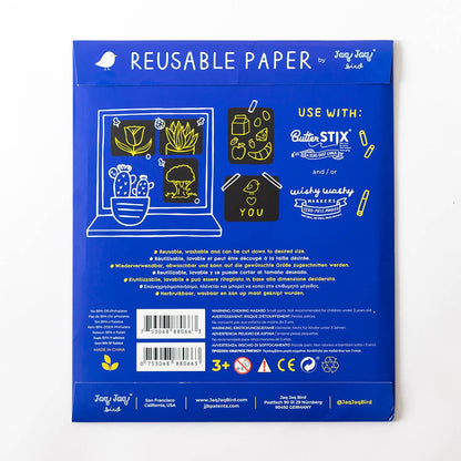 Reusable & Erasable Paper 10 pack - Toy Polloi