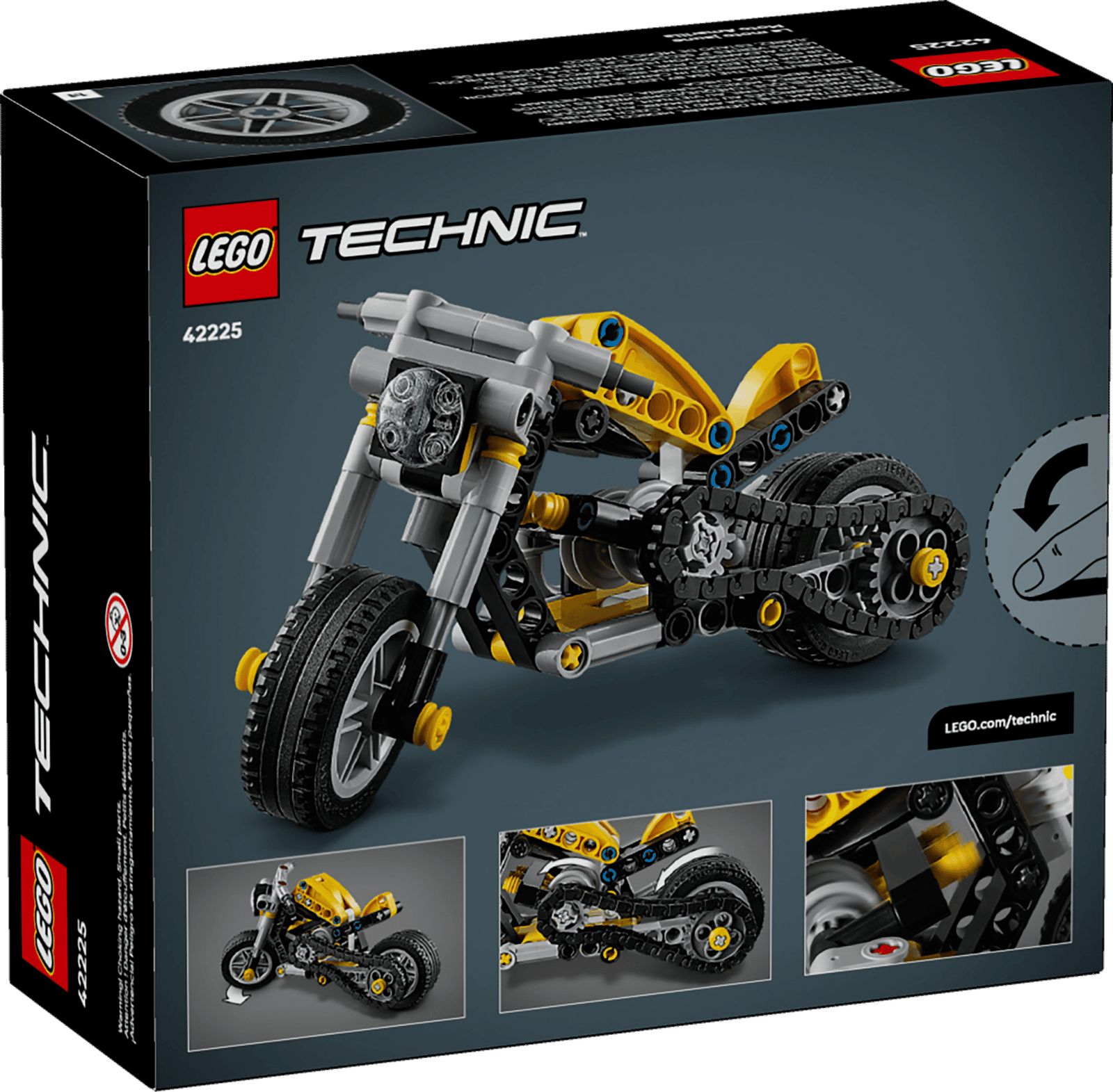 LEGO™ Technic Yellow Motorcycle