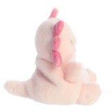 Pink Axolotl Palm Pal plush toy from Palm Pals, soft and cuddly with detailed features, perfect for plush toy lovers.