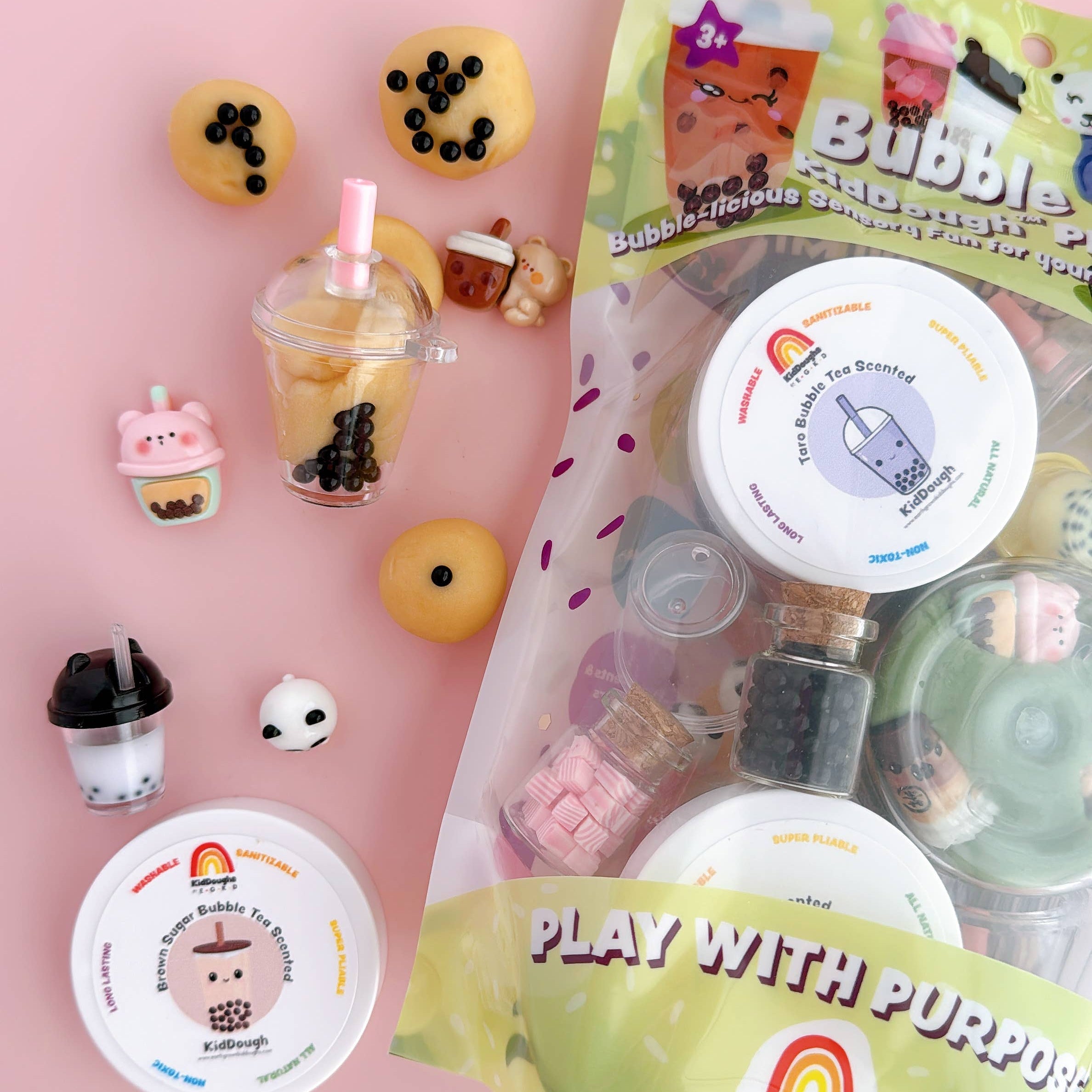 Bubble Tea KidDough Play Kit - Toy Polloi