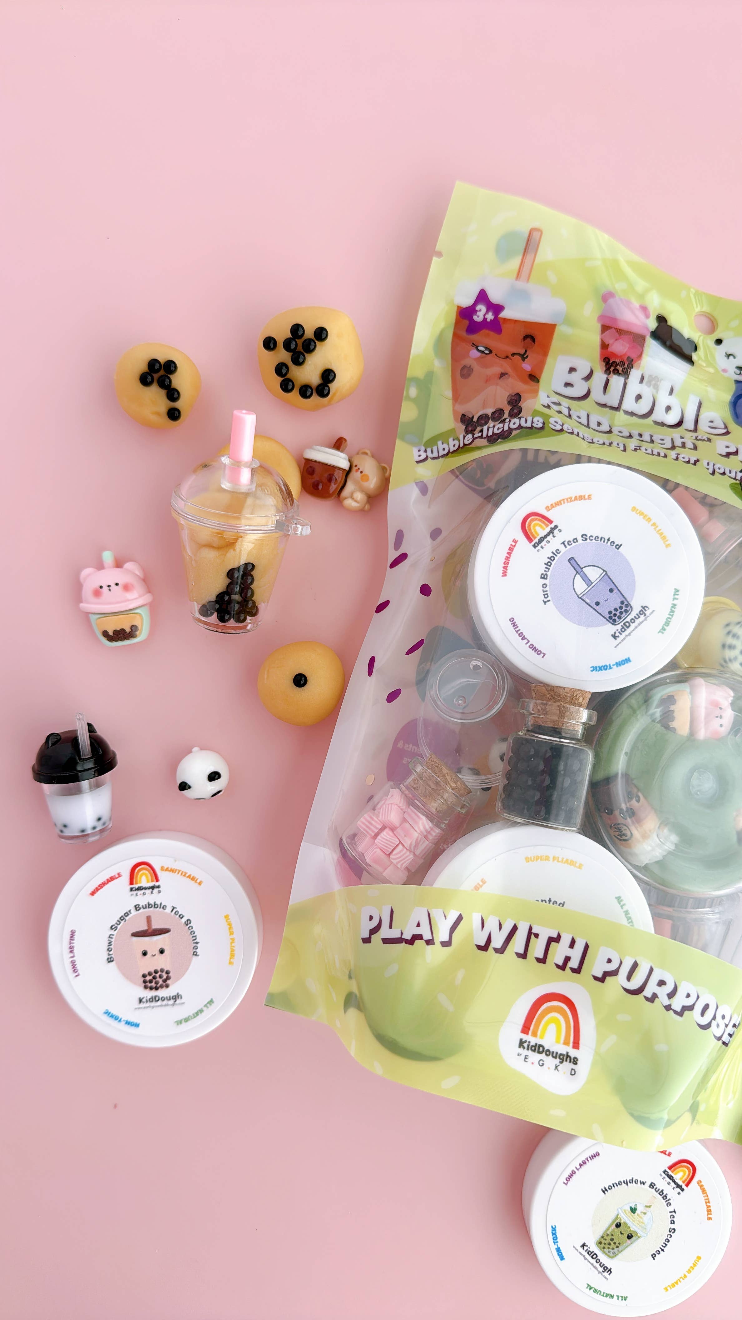 Bubble Tea KidDough Play Kit - Toy Polloi