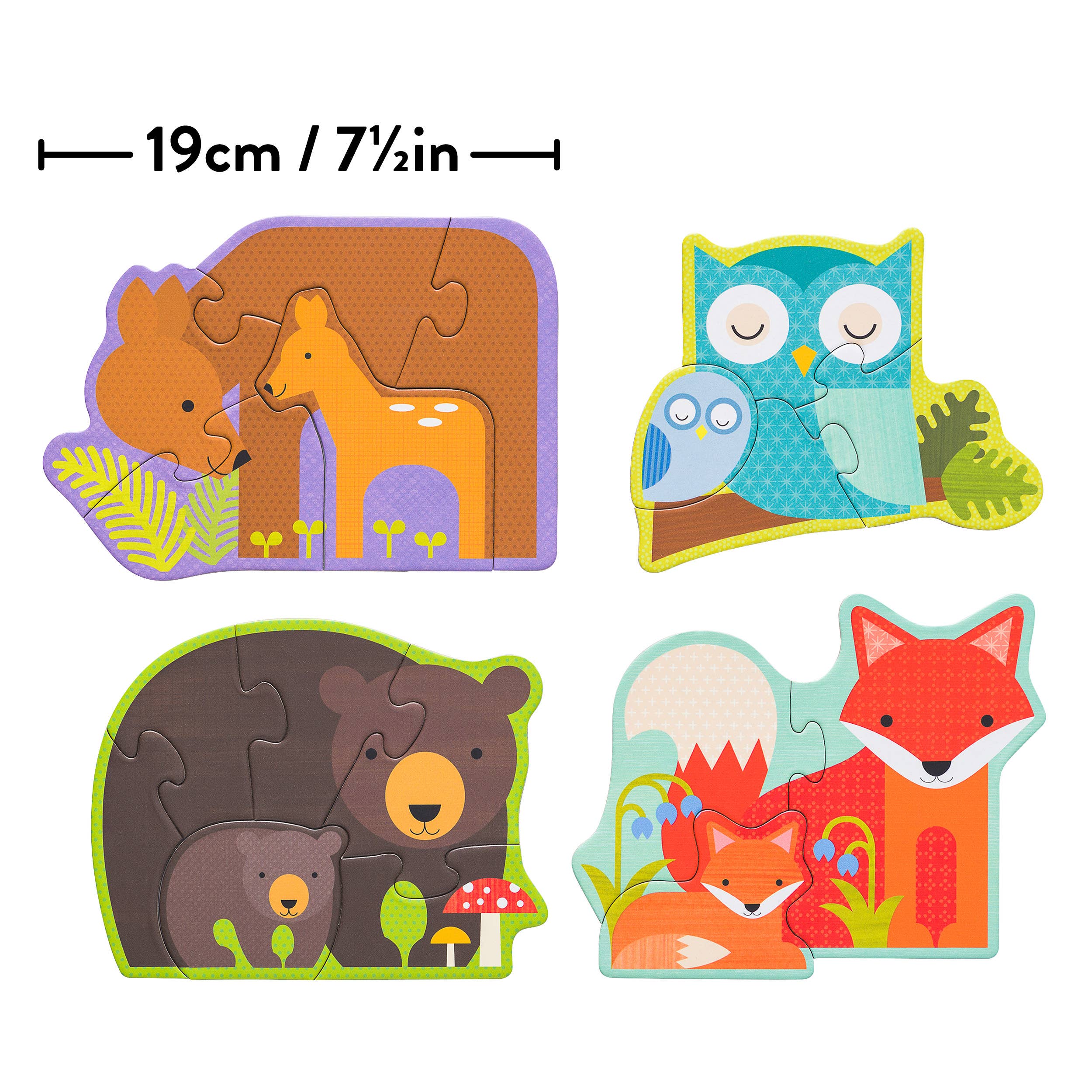 Forest Babies Beginner Puzzle - Toy Polloi