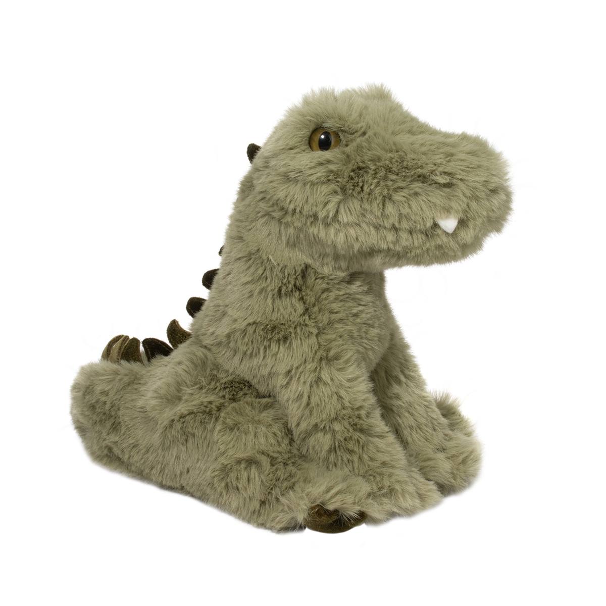 Soft Rex Mini Alligator plush toy by Douglas Toys, featuring green plush fabric and detailed alligator design.