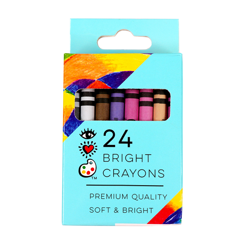 IHeartArt 24 Bright Crayons