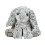 Gray Stormie Bunny plush toy from Douglas Toys, soft stuffed rabbit with detailed features and cuddly fabric.