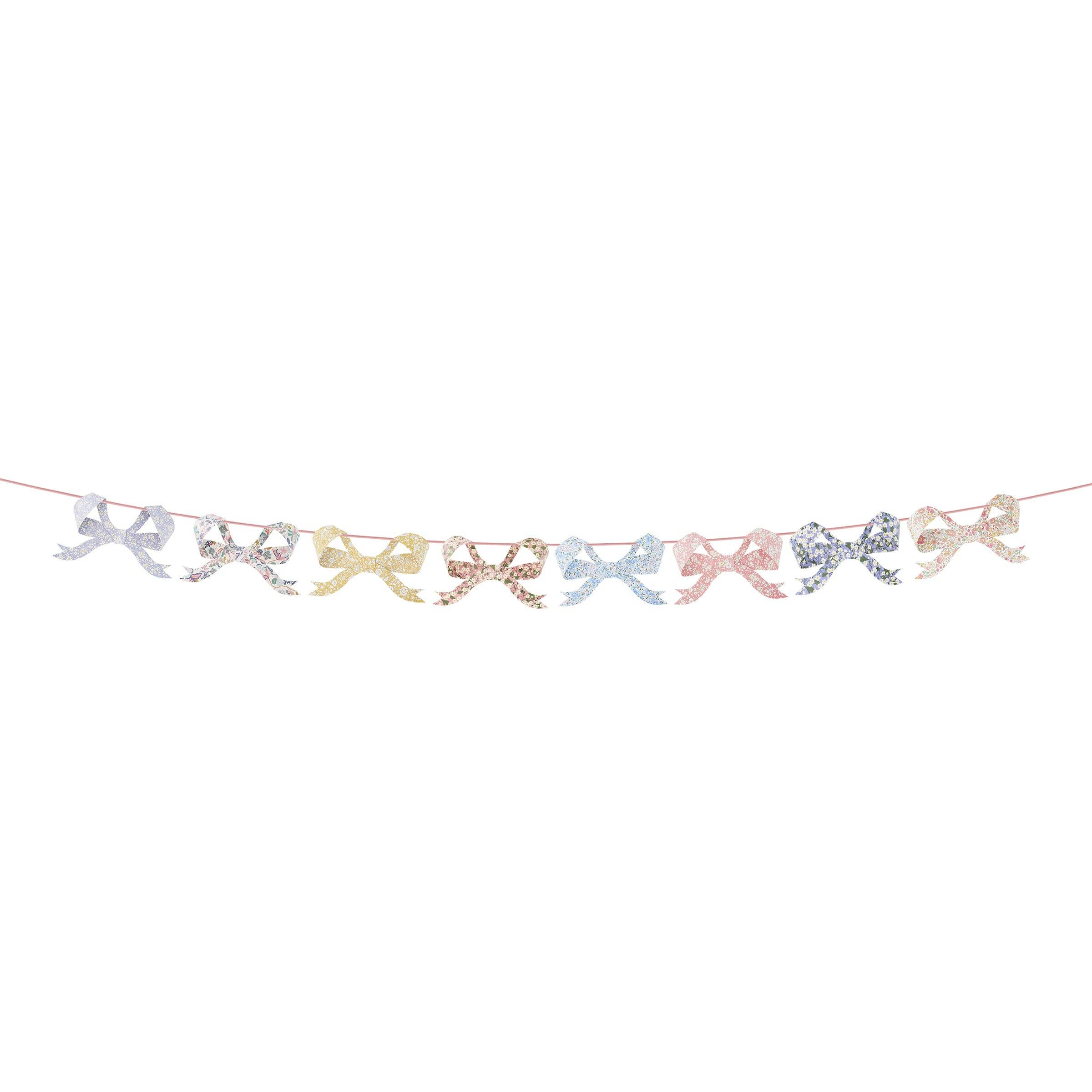 Meri Meri x Liberty Bow Garland - Toy Polloi