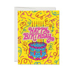 Cake and Confetti Birthday Card - Toy Polloi
