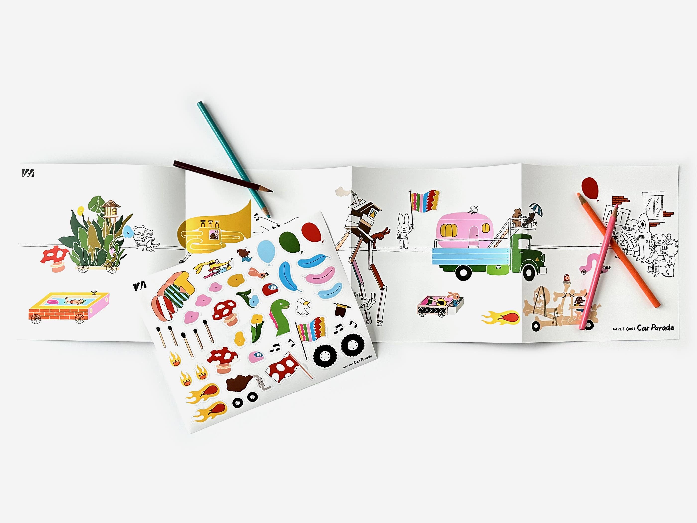 VOL 3 — CARS Sticker Based Art Pack - Toy Polloi