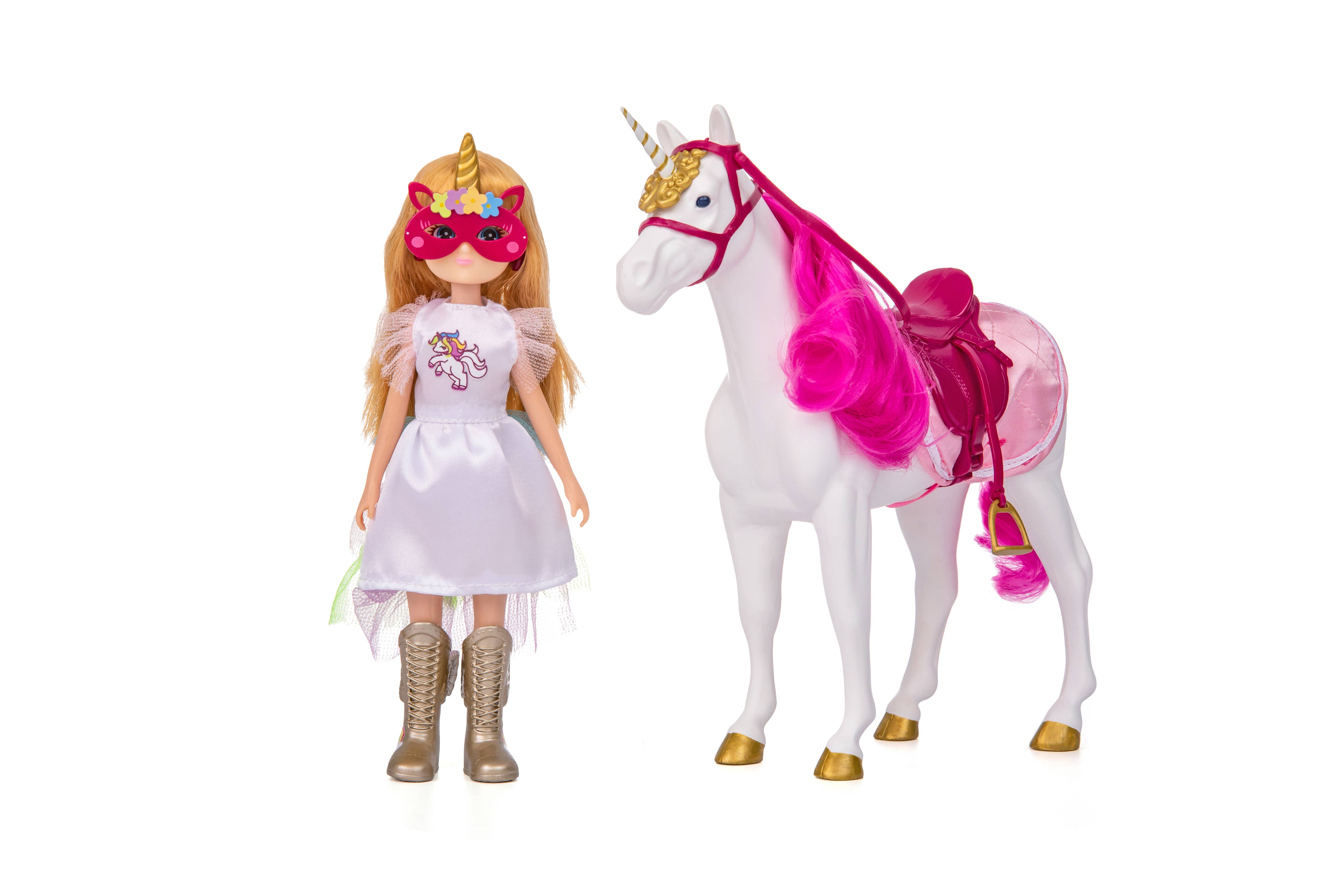 Lottie Unicorn Dress Up Doll Set