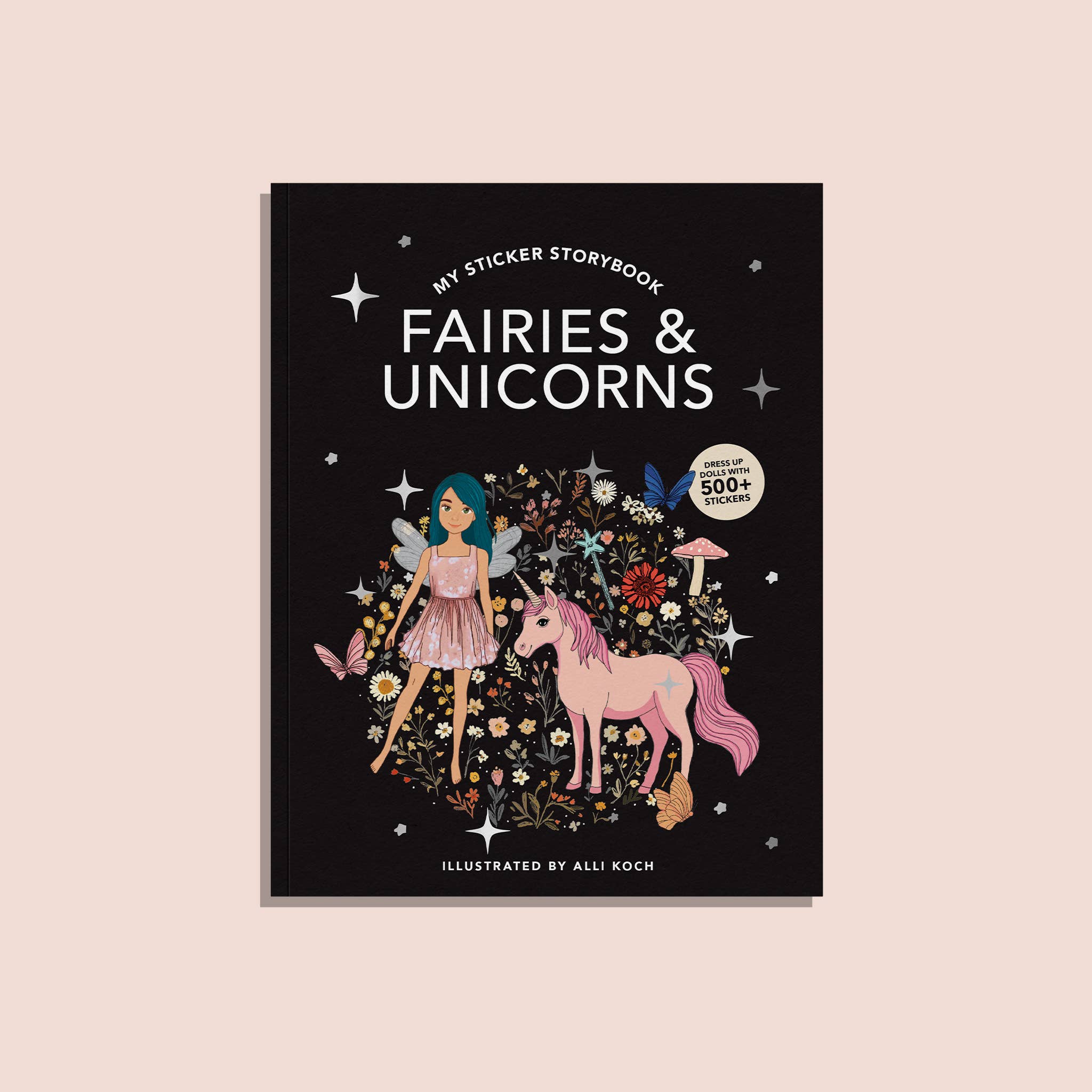 Sticker Storybook: Fairies and Unicorns - Toy Polloi