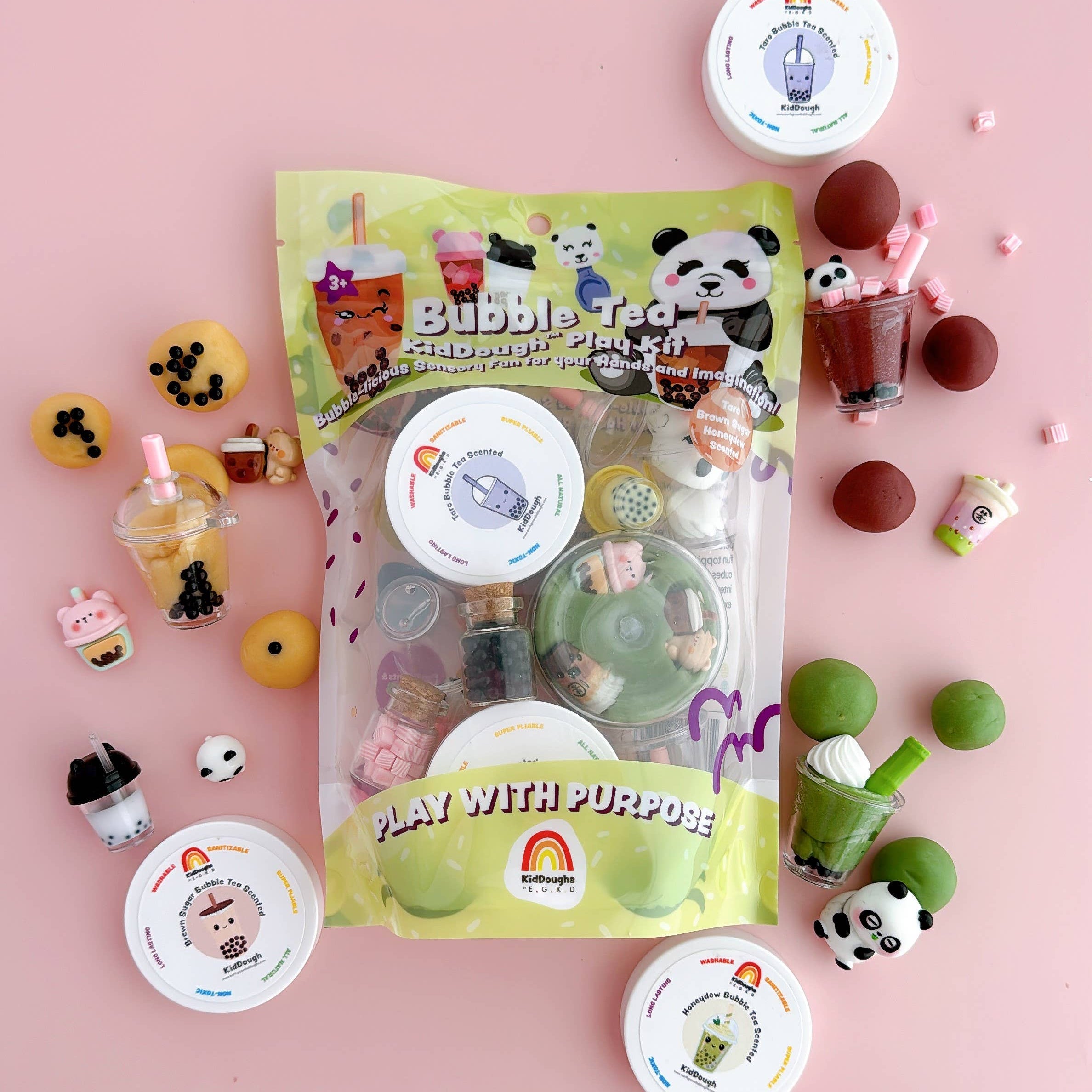 Bubble Tea KidDough Play Kit - Toy Polloi