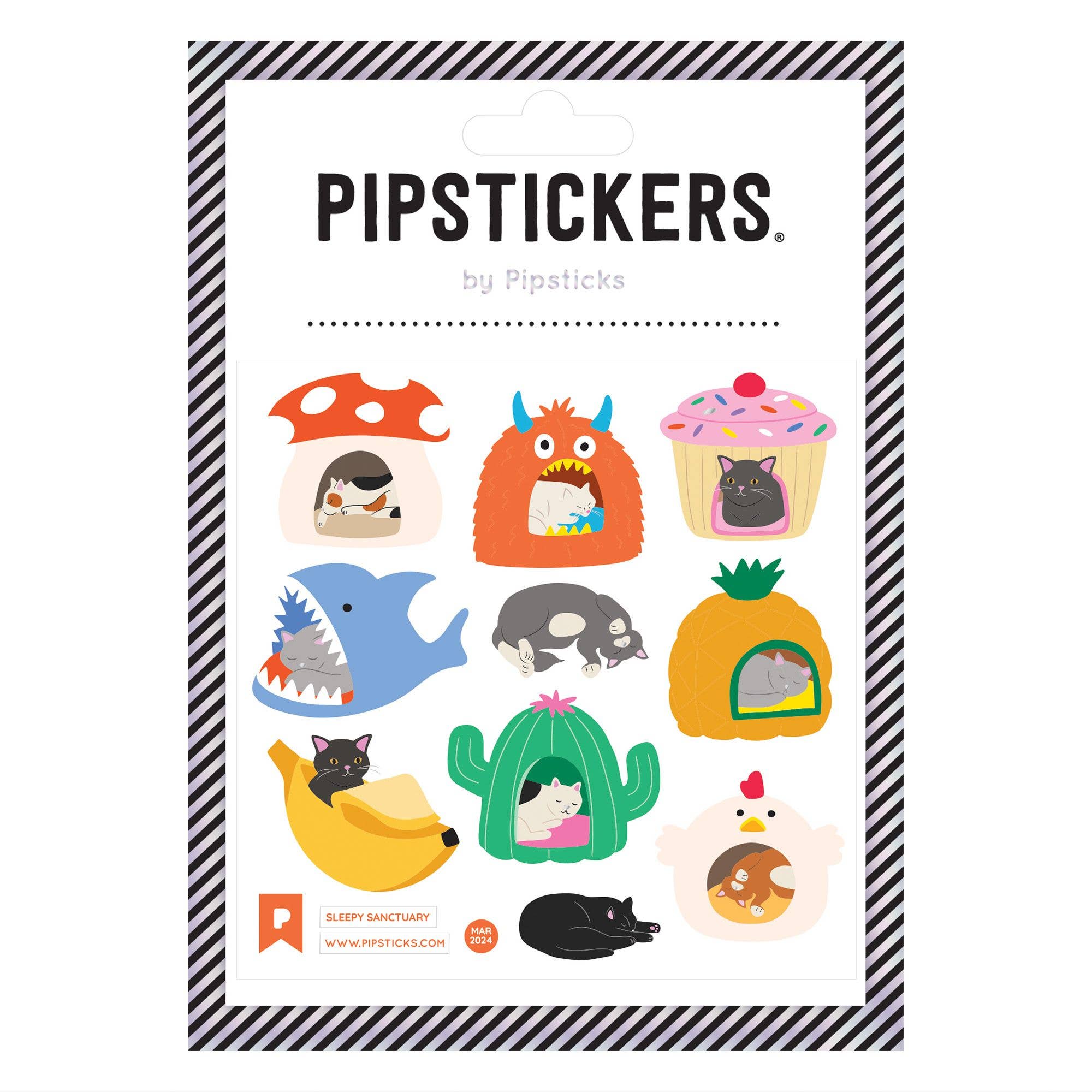 Pipsticks Sleepy Sanctuary Stickers - Toy Polloi