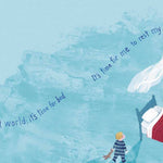 Children's book titled "Good Night, World" by Willa Perlman, featuring colorful illustrations on the cover.
