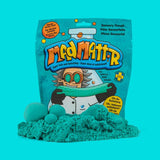 Mad Mattr Teal Quantum Pack sensory toy with soft, moldable teal clay-like material perfect for tactile play and stress relief.