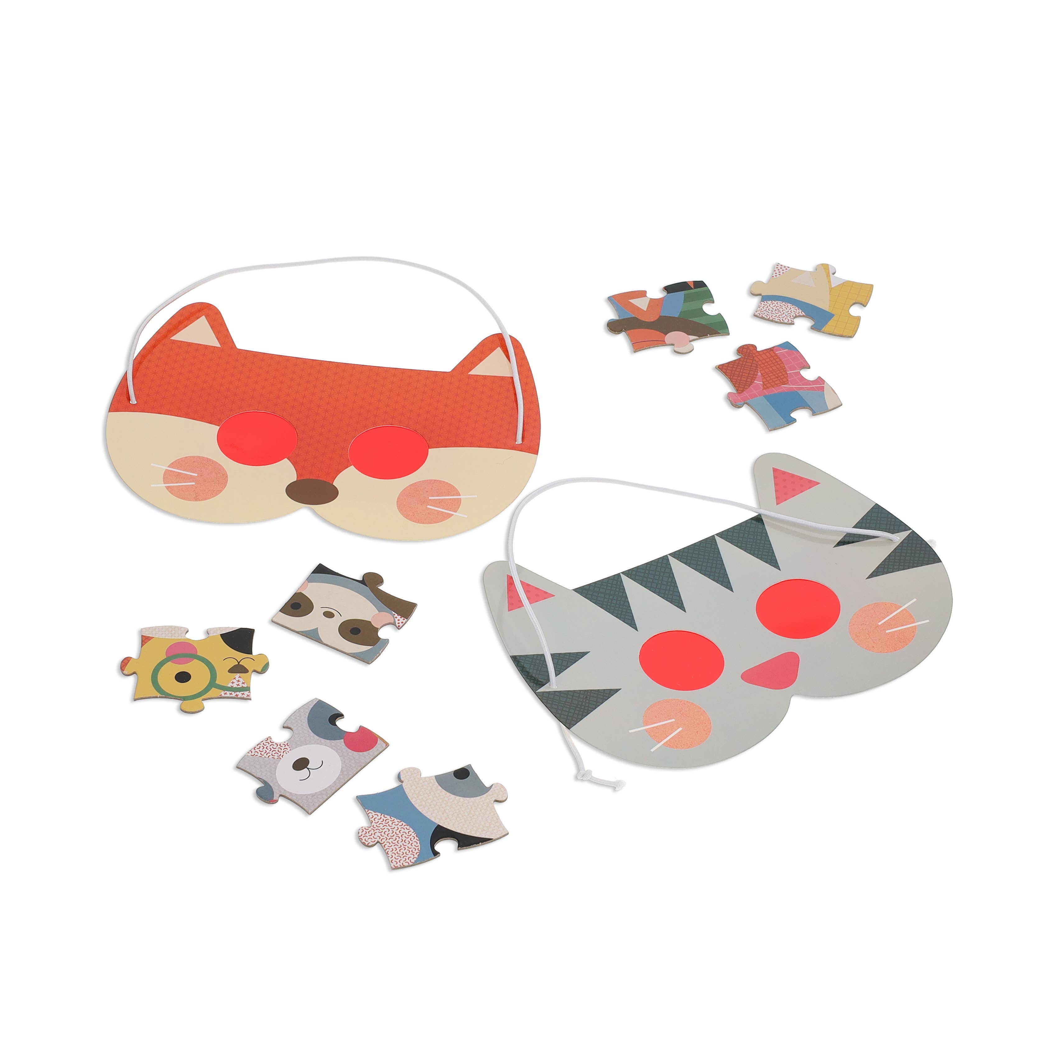 Animal Festival 100-Piece Decoder Puzzle - Toy Polloi