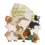 Farmyard Stacking Animals & Bag - Toy Polloi