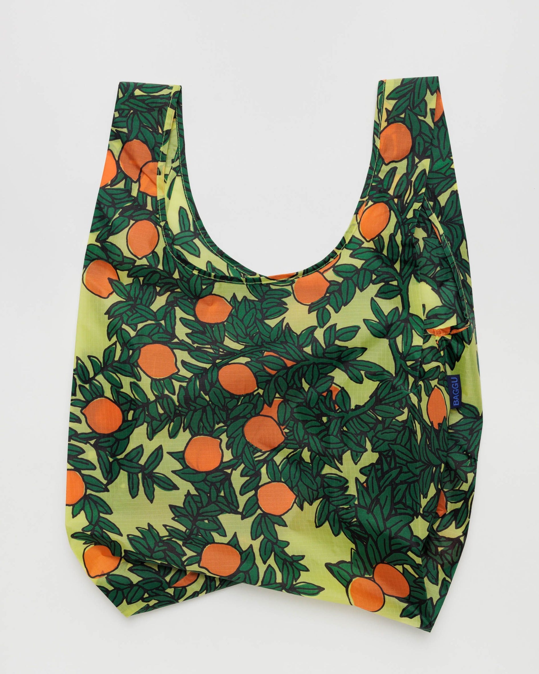 Baggu Orange Trees Reusable Bag, Large