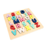 Classic Wooden Alphabet Learning Puzzle