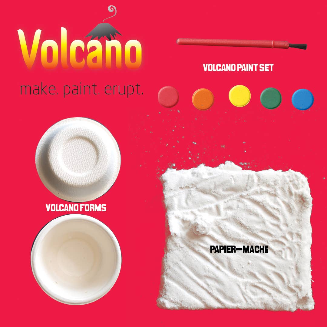 DIY VOLCANO IN A BOX