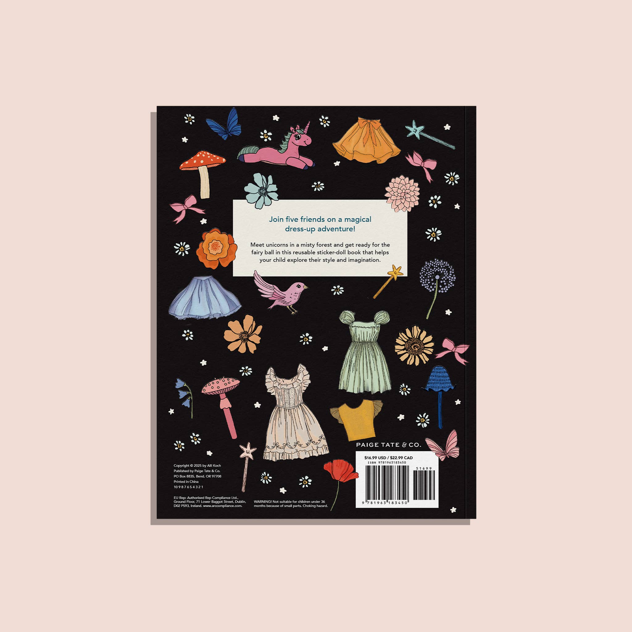 Sticker Storybook: Fairies and Unicorns - Toy Polloi