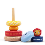 Leo Wooden Stacking Tower