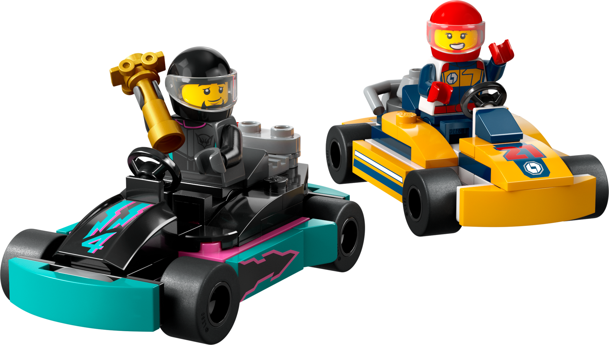 LEGO® City Go-Karts and Race Drivers - Toy Polloi