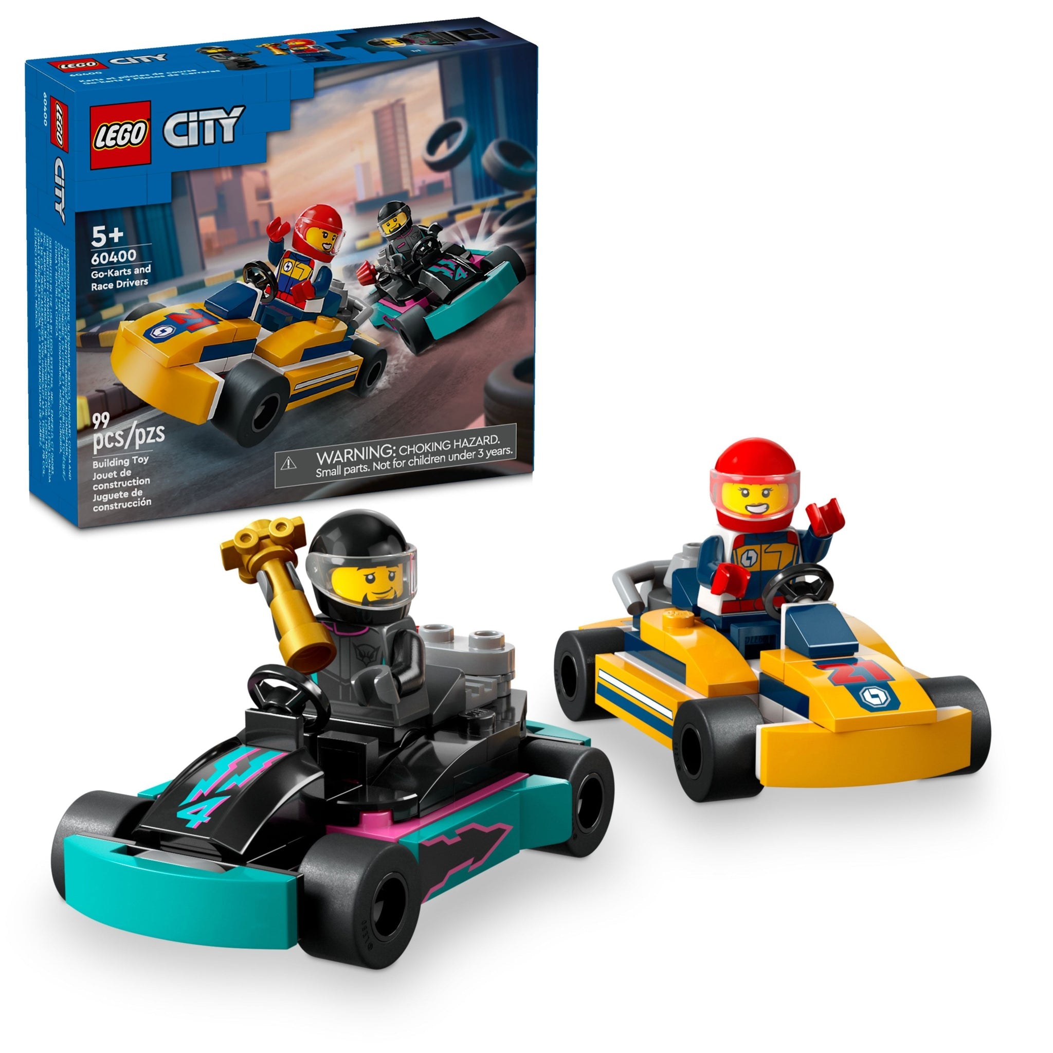 LEGO® City Go-Karts and Race Drivers - Toy Polloi