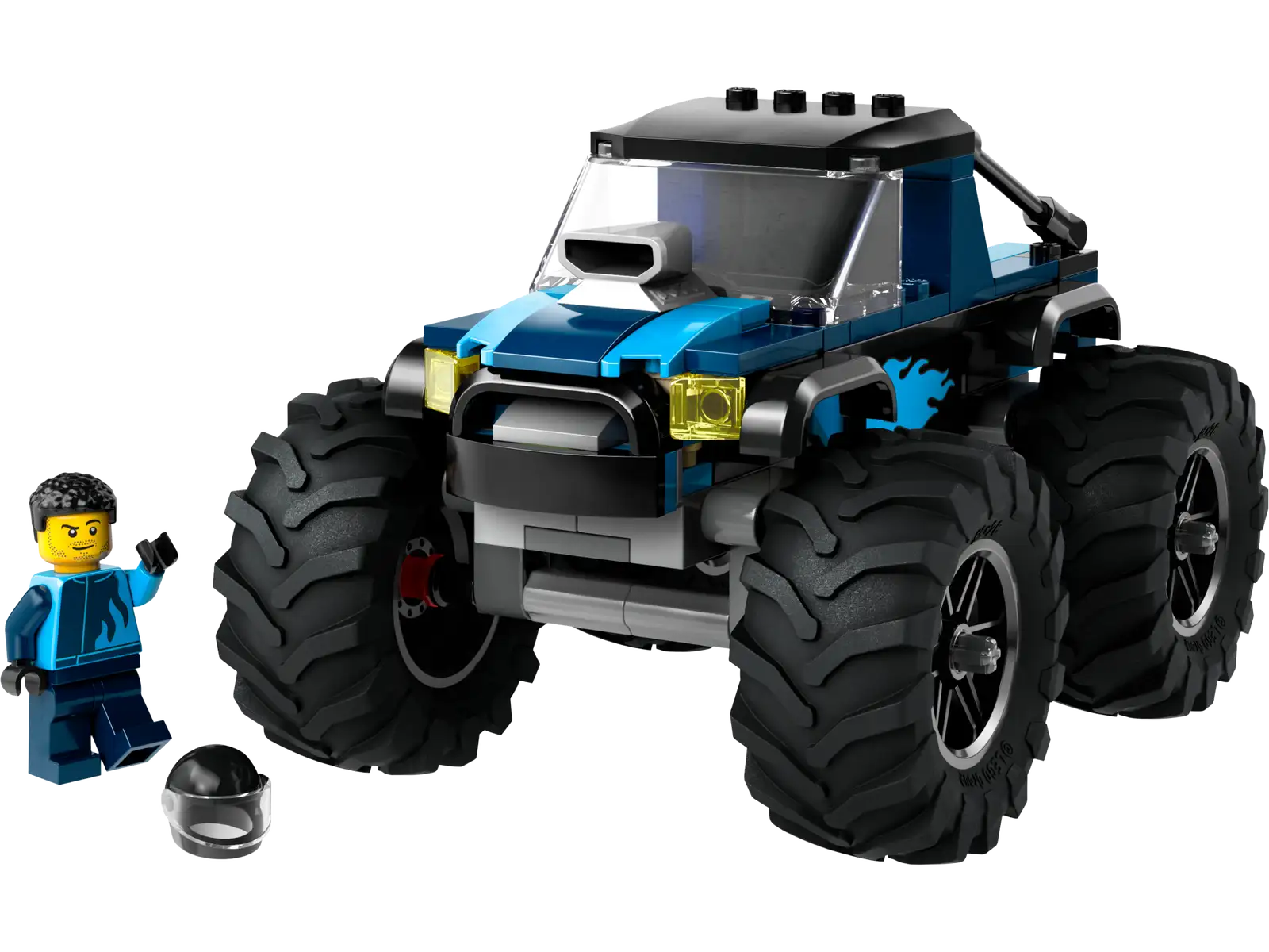 LEGO City Blue Monster Truck - Toy Polloi
