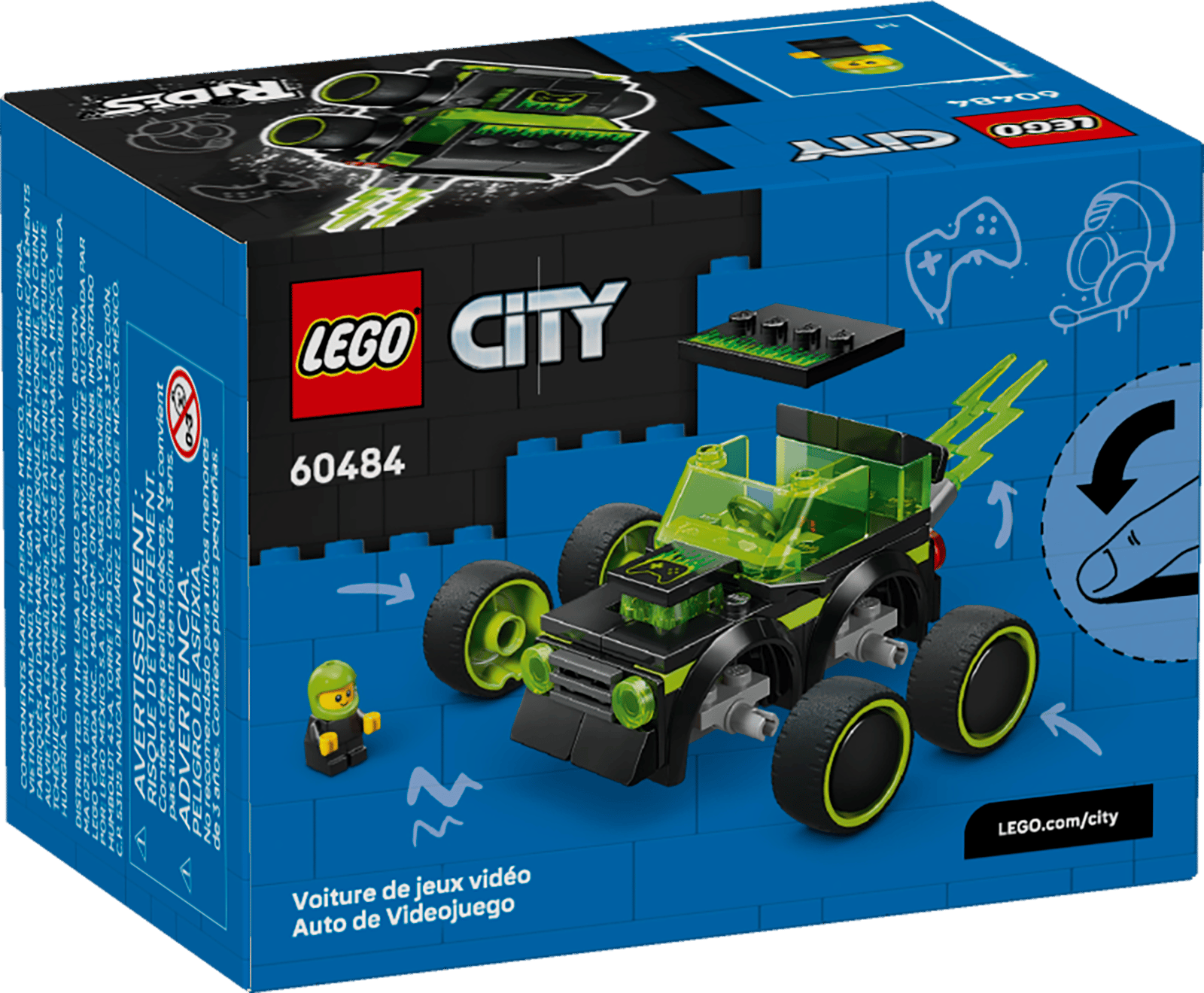 LEGO City Rides: Gaming Race Car