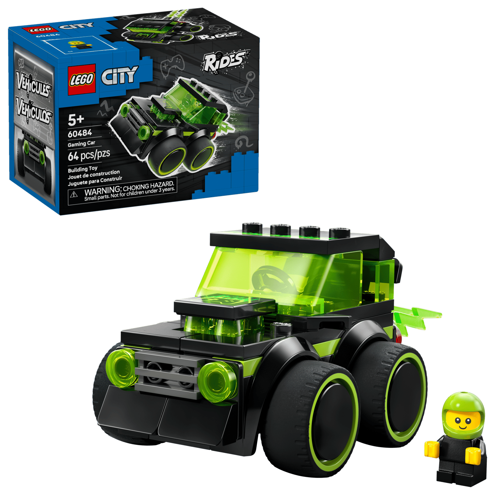 LEGO City Rides: Gaming Race Car