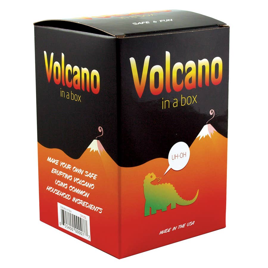 DIY VOLCANO IN A BOX