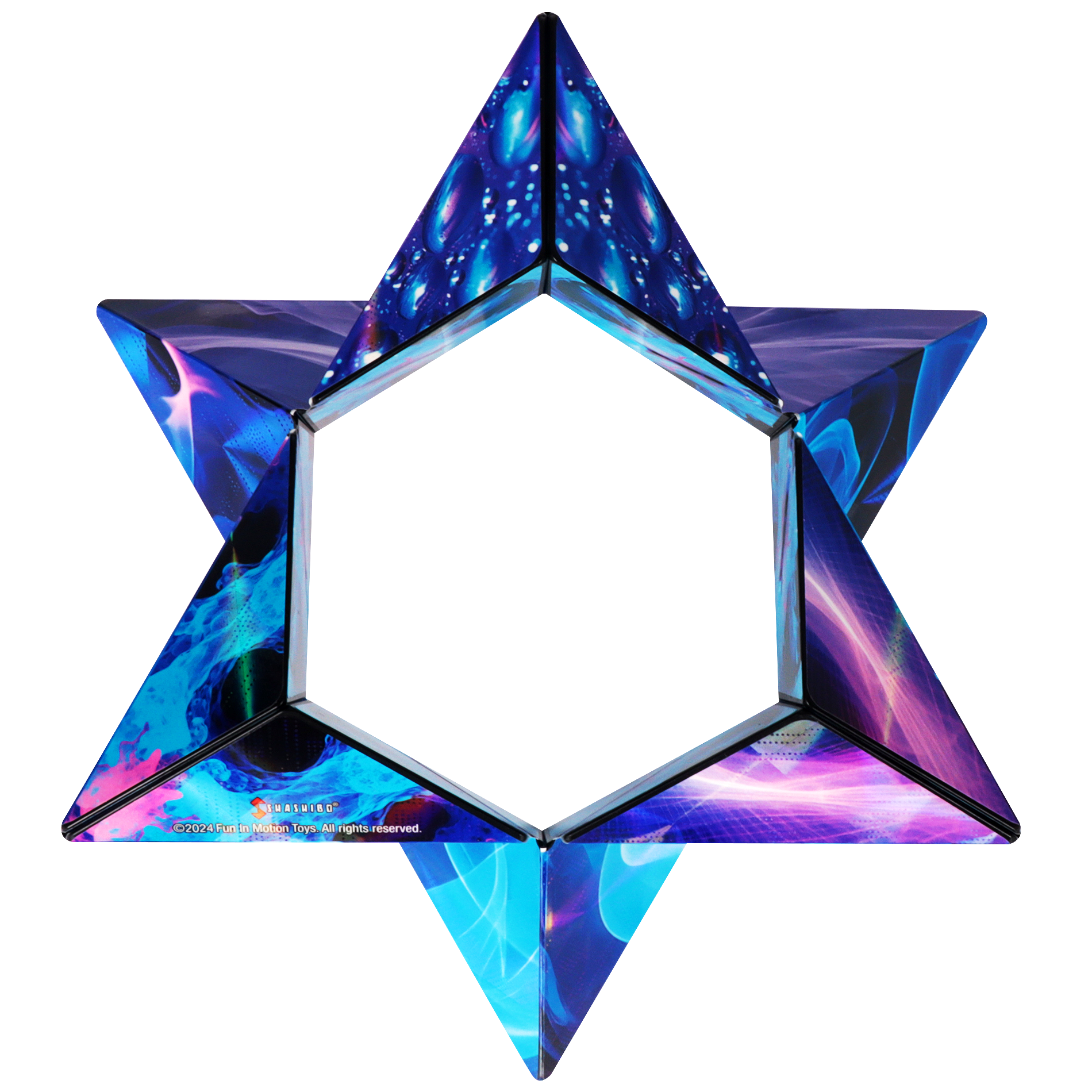 Shashibo Holographic Magnetic Fidget Cube - Toy Polloi